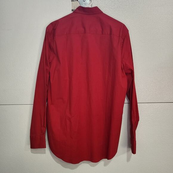 NEW SCU SANTA CLARA UNIVERSITY LONG SLEEVE DRESS SHIRT - M - Picture 2 of 7